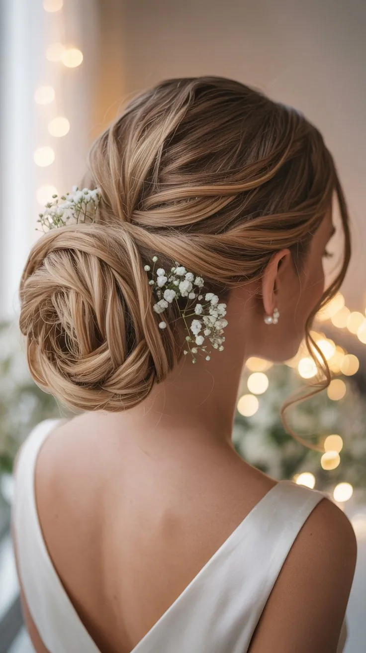 Romantic Rose Bun