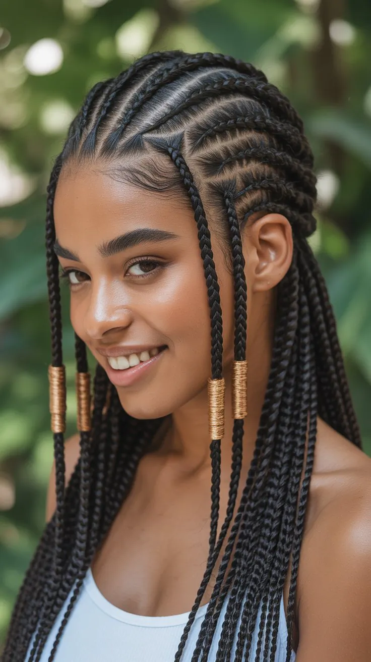 2Stunning Low Tension Natural Hairstyles with Braids