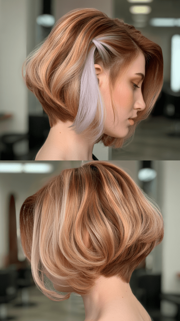 Inverted Bob with Customized Personal Style