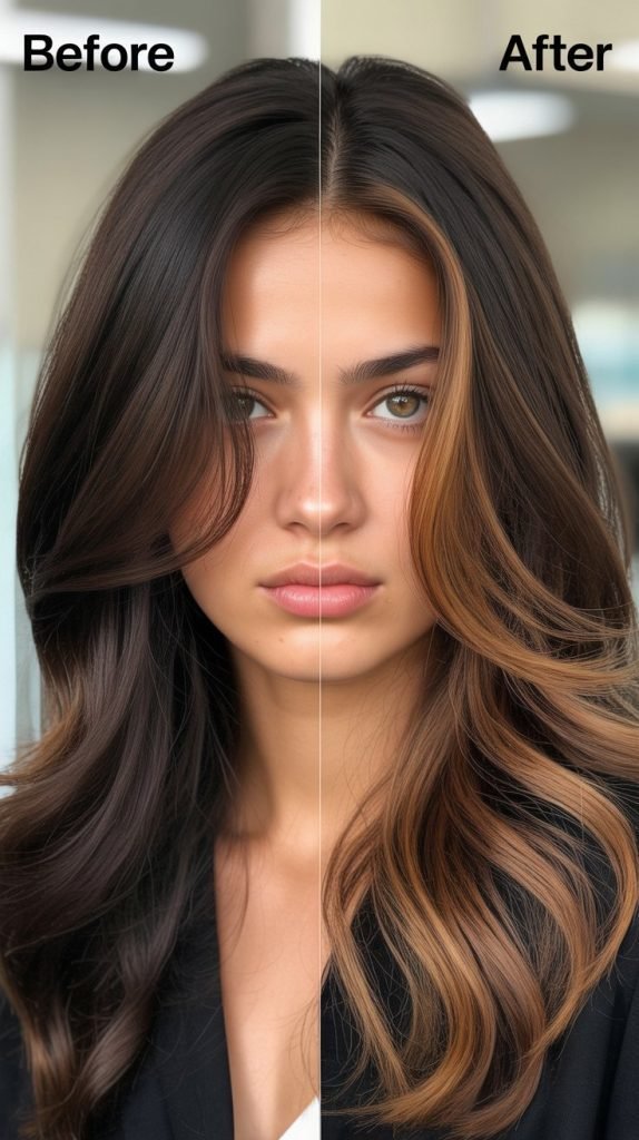 Caramel Coffee Lowlights