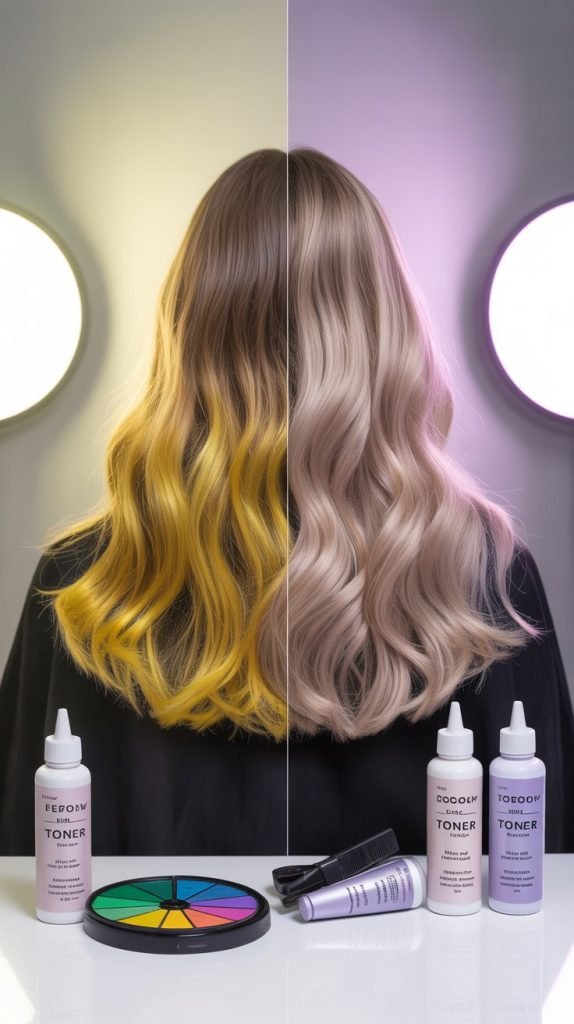 Toning Techniques for Perfect Blonde Results