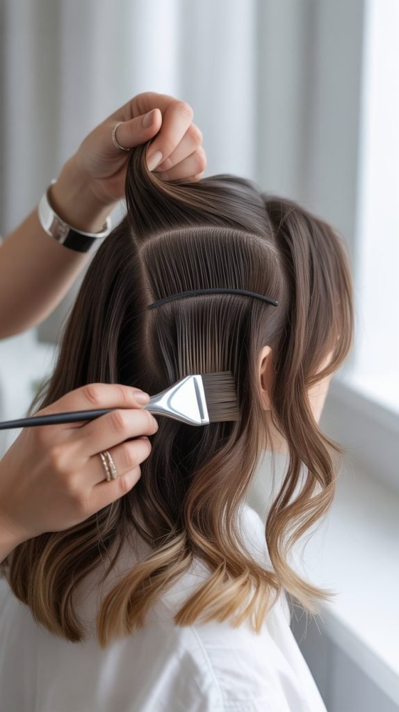 Step-by-Step Balayage Application Technique