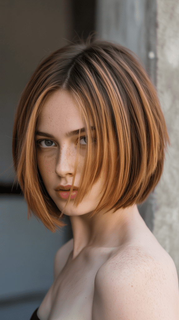 Disconnected Layered French Bob