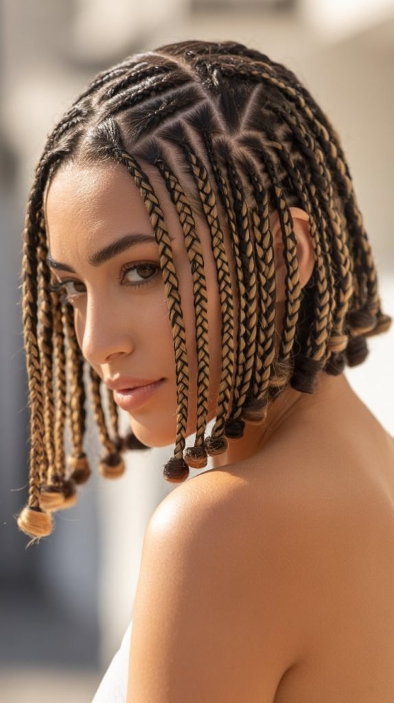 Cornrow Bob Patterns