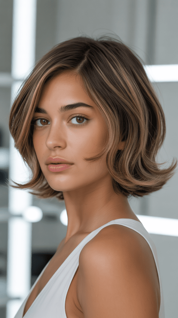 Versatile Layered French Bob