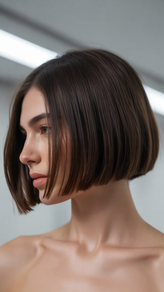 21. Blunt Bob with Sectional Weight Removal