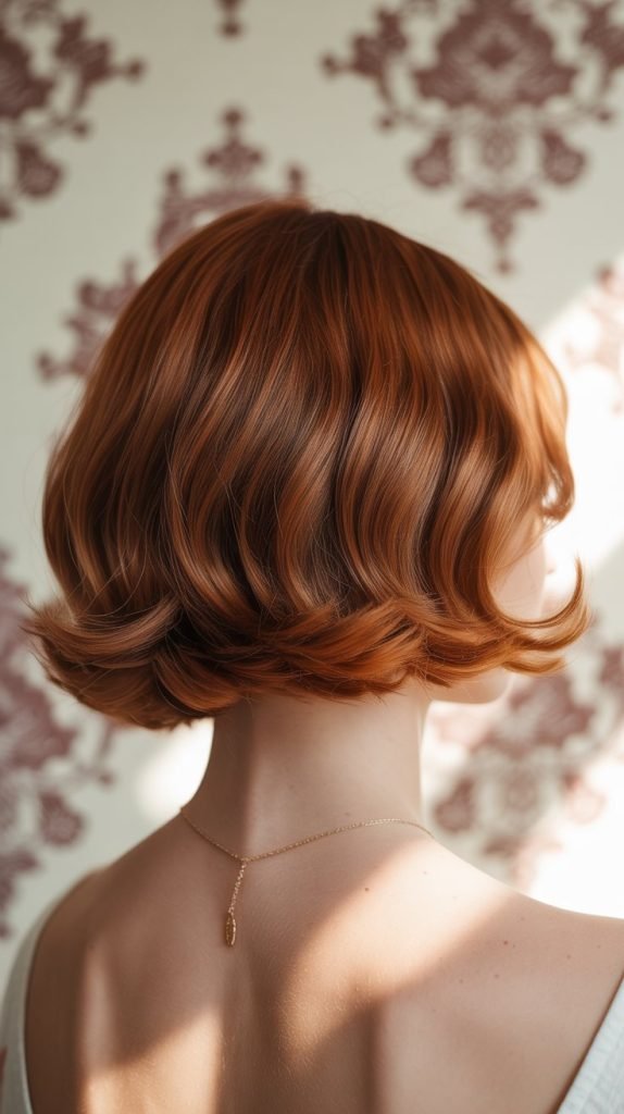 Vintage-Inspired Layer Bob