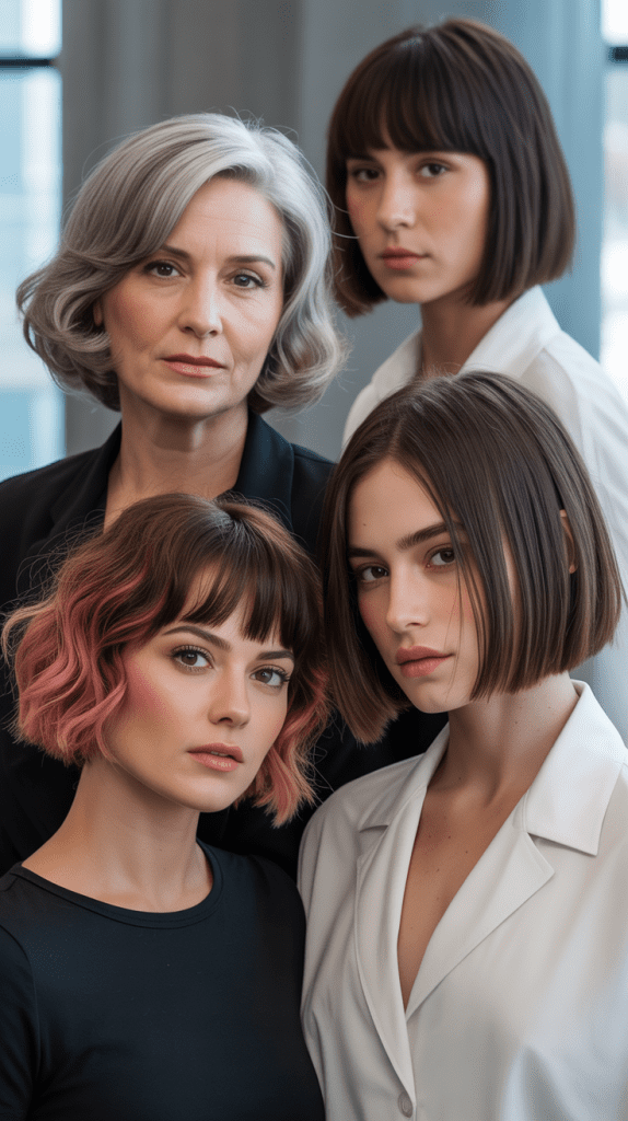 Age-Appropriate Blunt Bob Adaptations