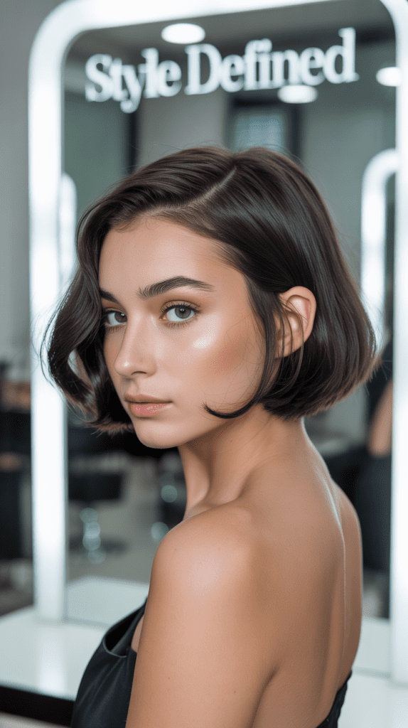  Inverted Bob with Nape Undercut