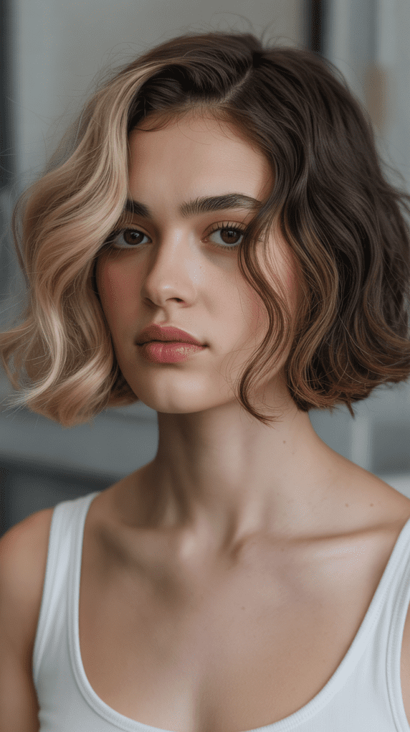 Asymmetrical French Bob
