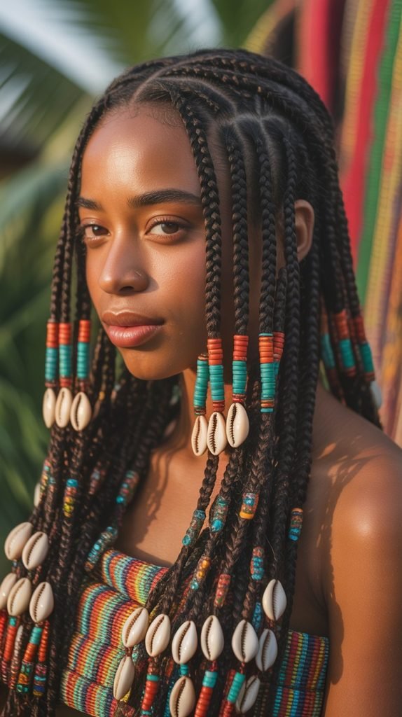 Gentle Fulani Braids