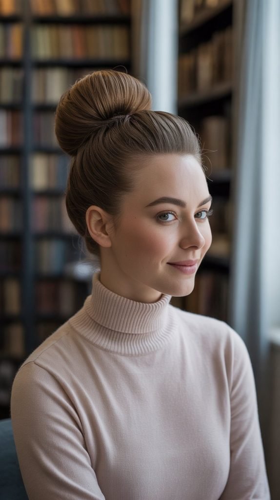  Sock Bun Updo