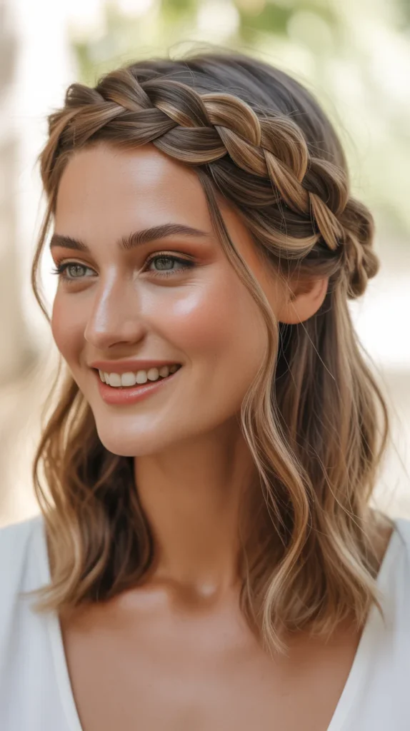 French Braid Crown