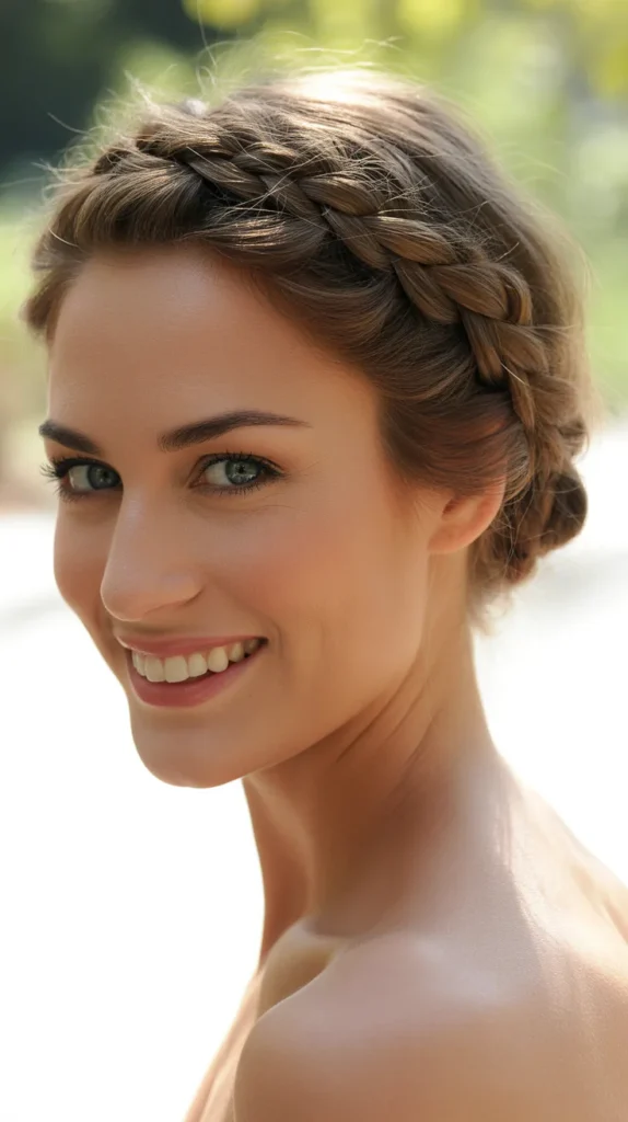  Braided Headband Updo