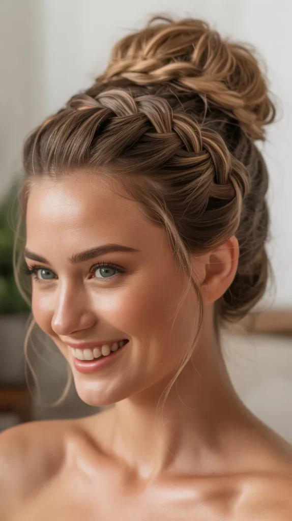 Basket Weave Bun