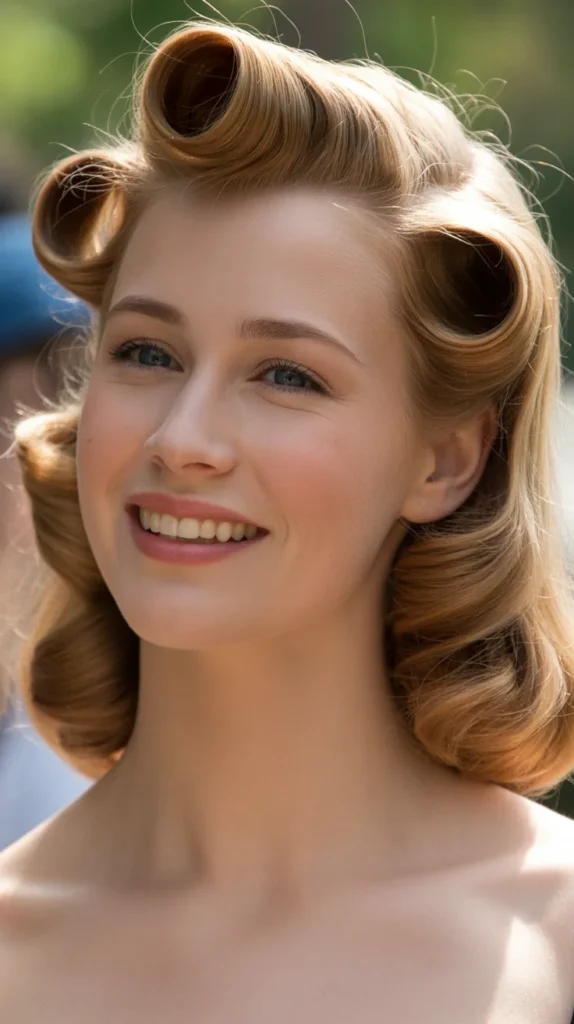 Vintage Victory Rolls