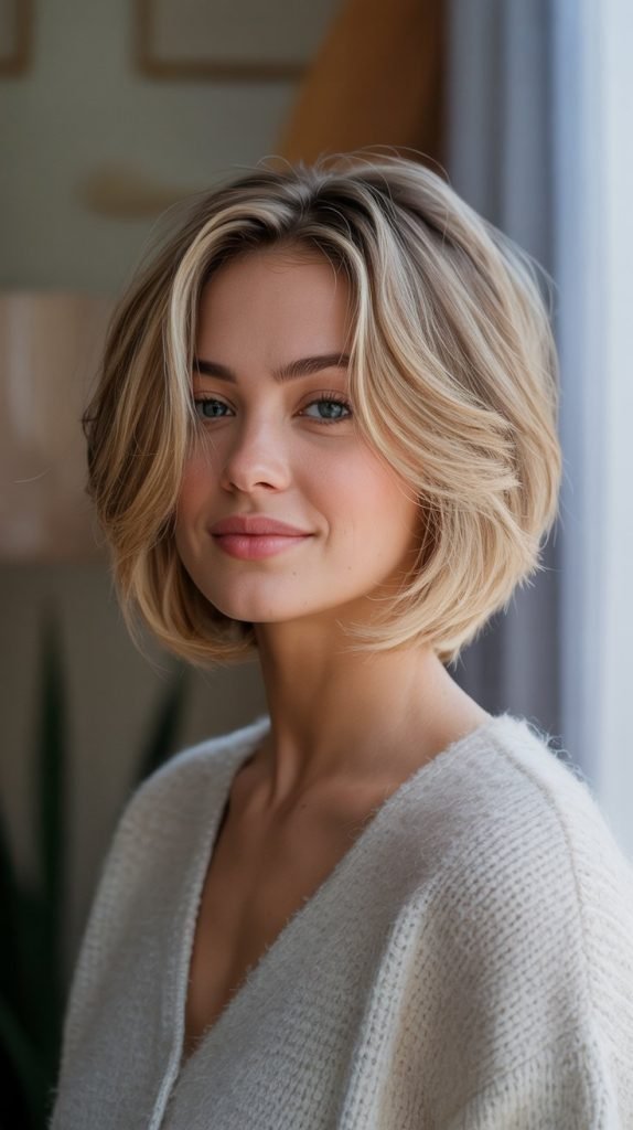 The Face-Framing Layered Bob