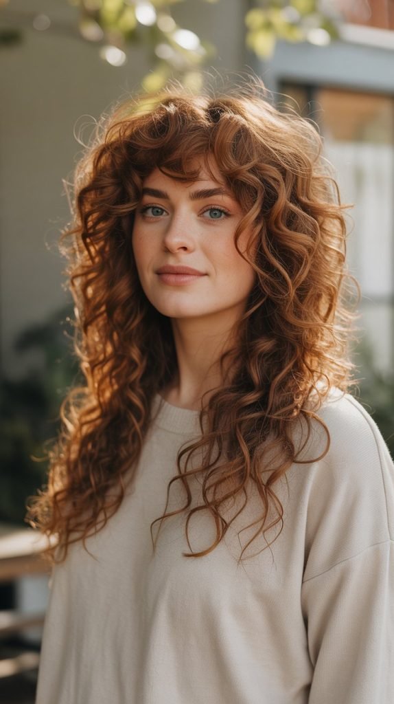  Butterfly Cut for Long Curly Hair