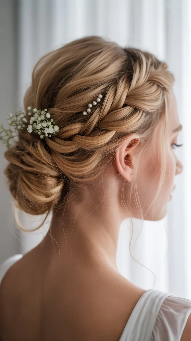 Grecian Goddess Twisted Updo