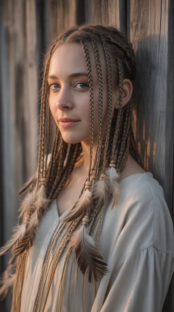  Multiple Mini Braids