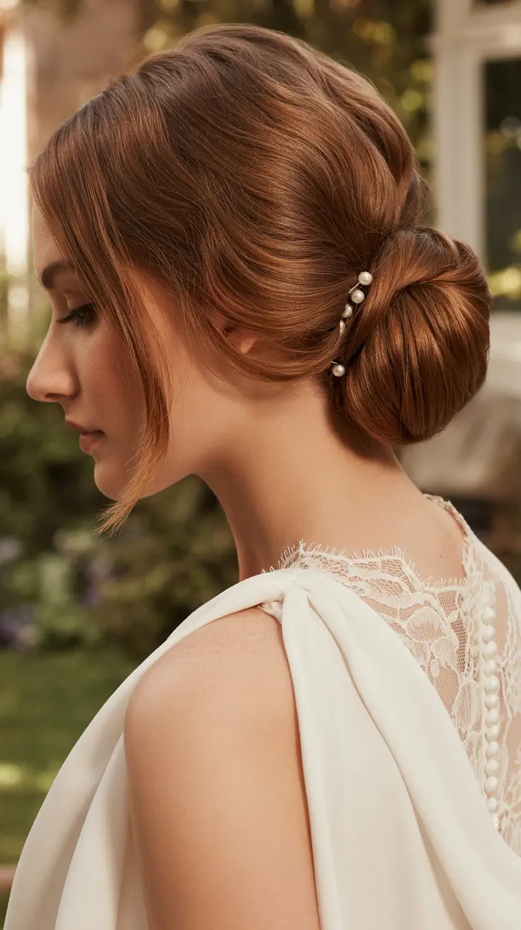 Sleek Side Chignon