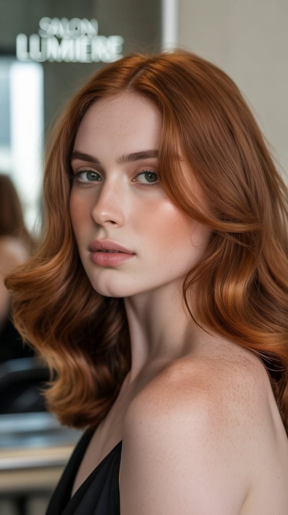  Copper Hair Contouring