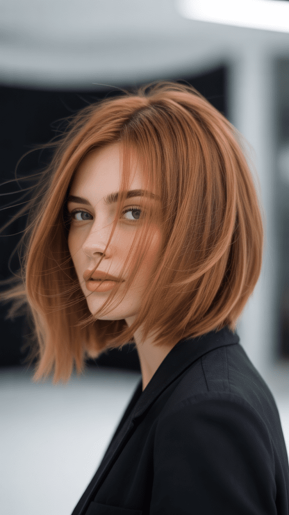 Razor-Cut Layered Bob