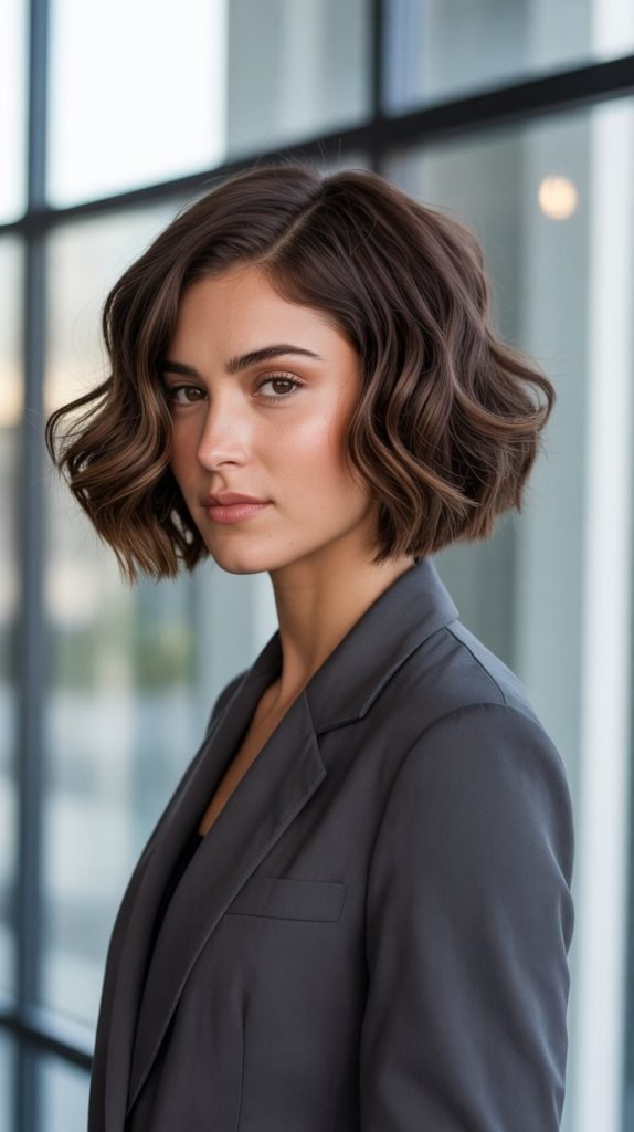 Stacked Jawline Bob