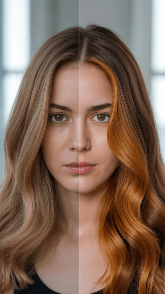 Golden Maple Lowlights