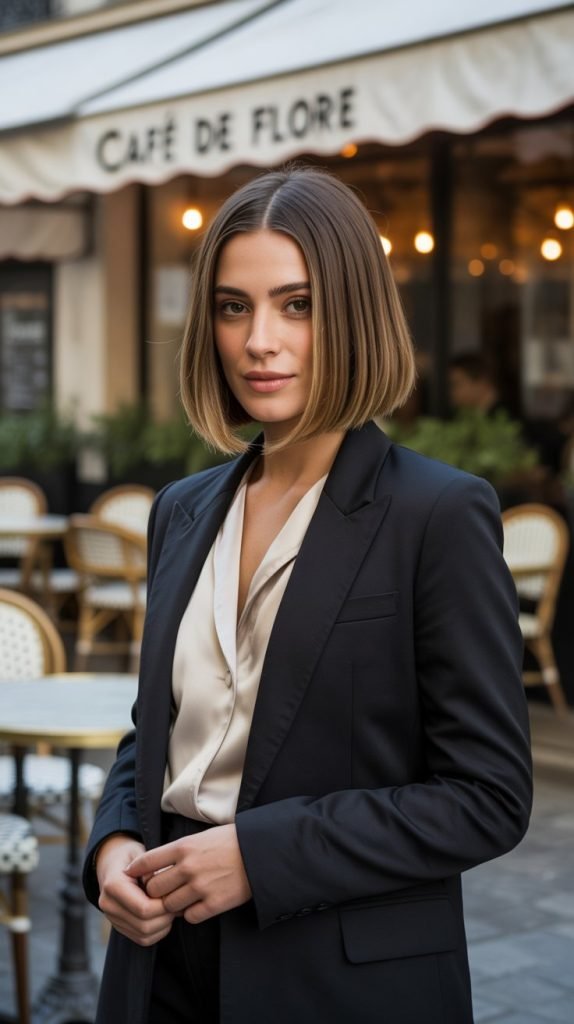 The Classic Parisian Bob
