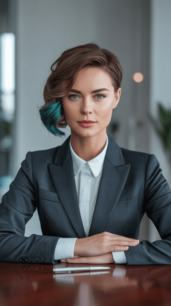 Subtle Undercut Elegance