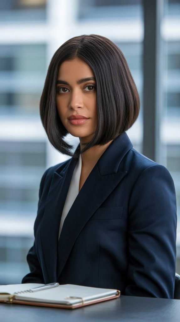Sleek Straight Bob