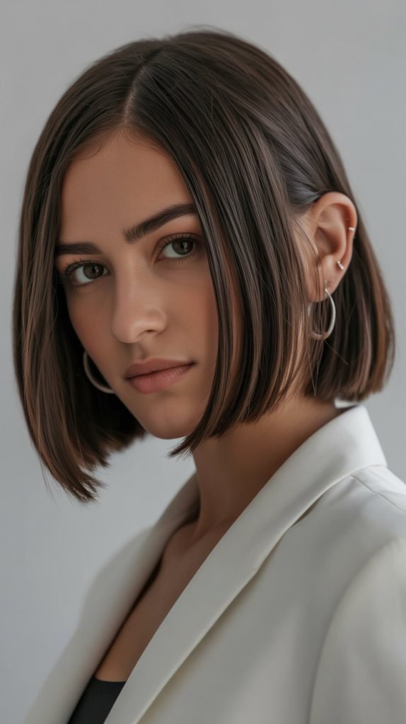 Classic Blunt Chin Bob