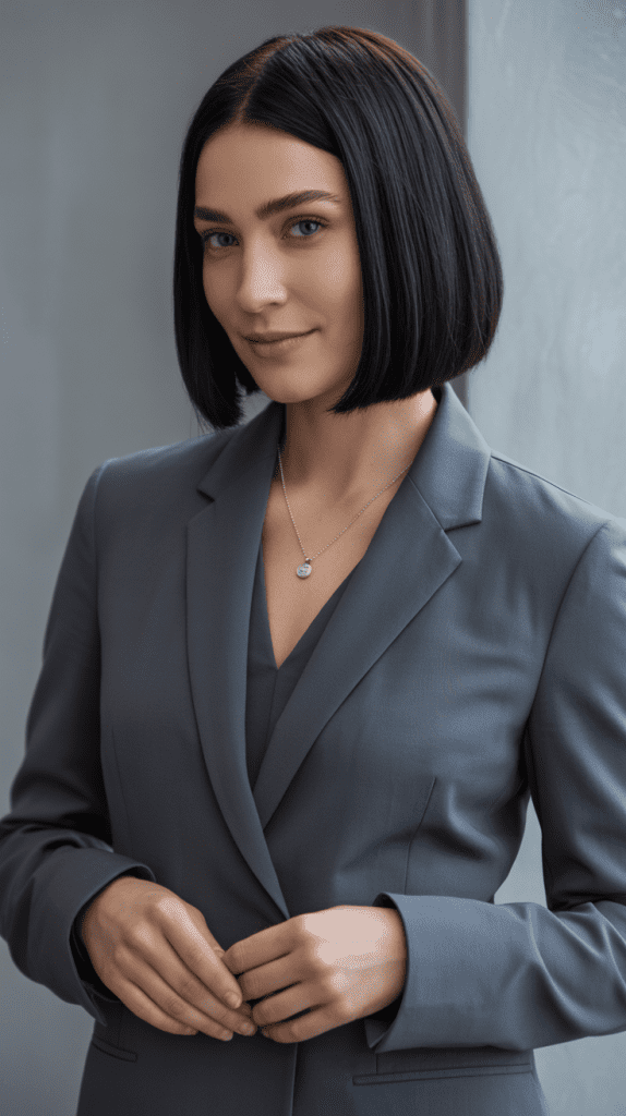 Sleek Straight Bob