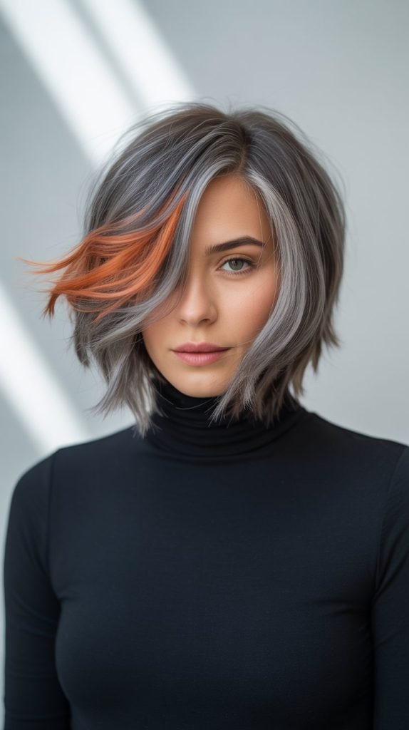 Copper Peekaboo Highlights