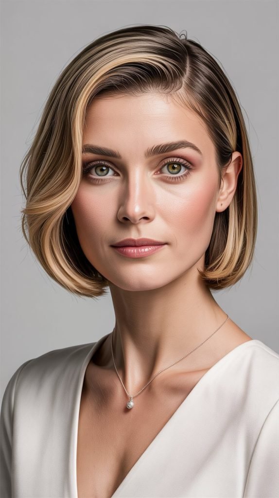 1. The Classic Chin-Length Bob