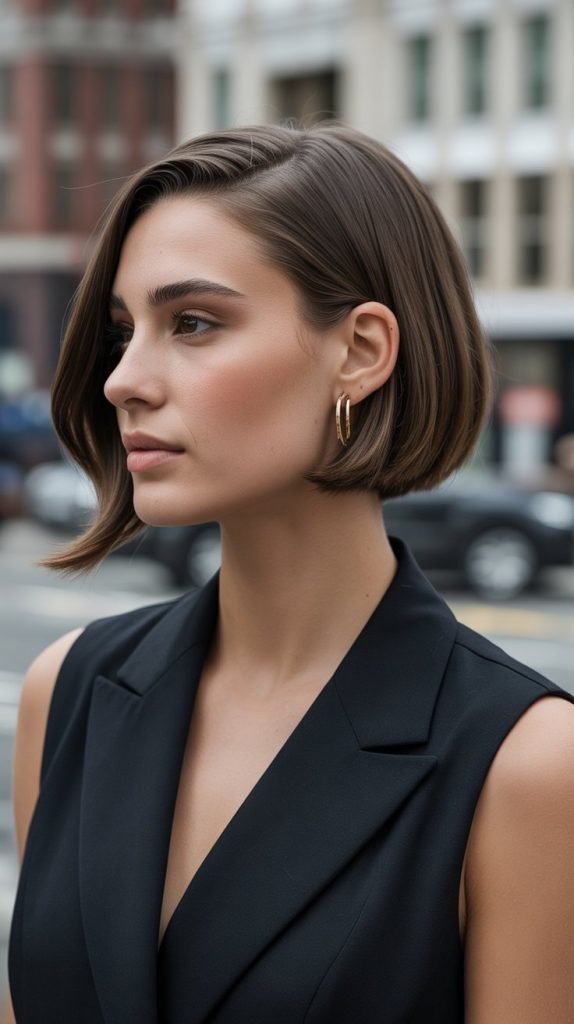 11. Vintage-Inspired Bob with Modern Undercut