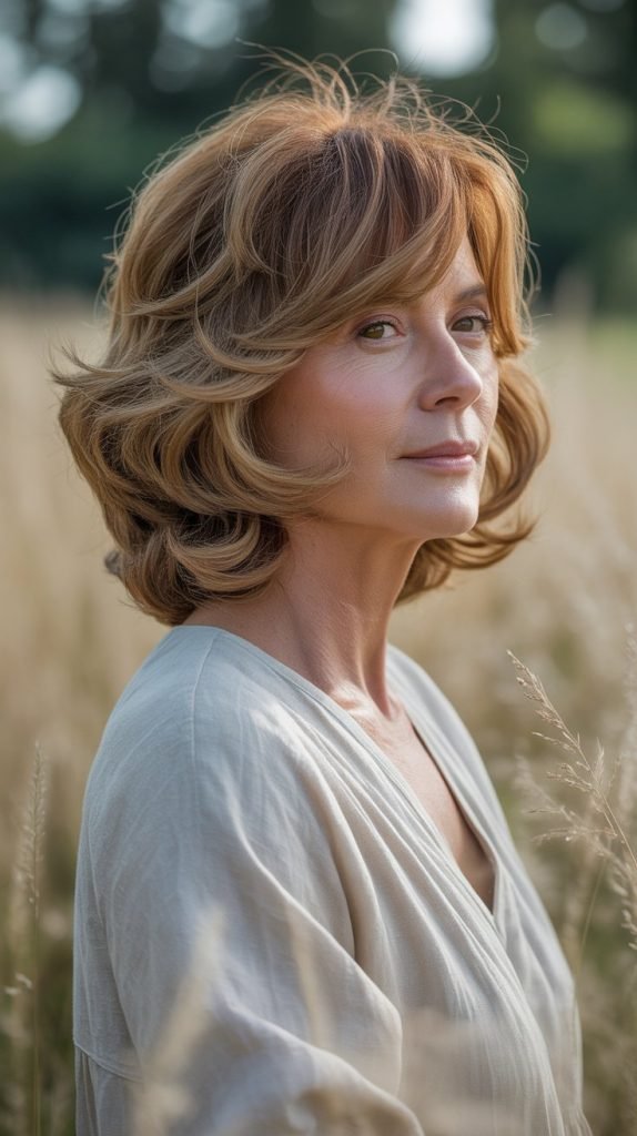 Feathered Layers with Volume