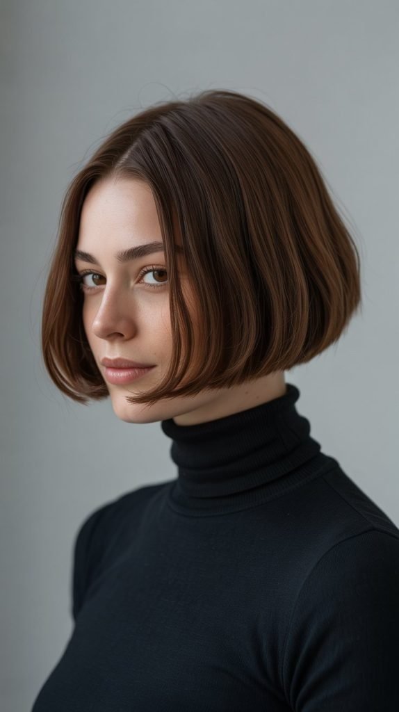French Bob with Precision-Cut Layers