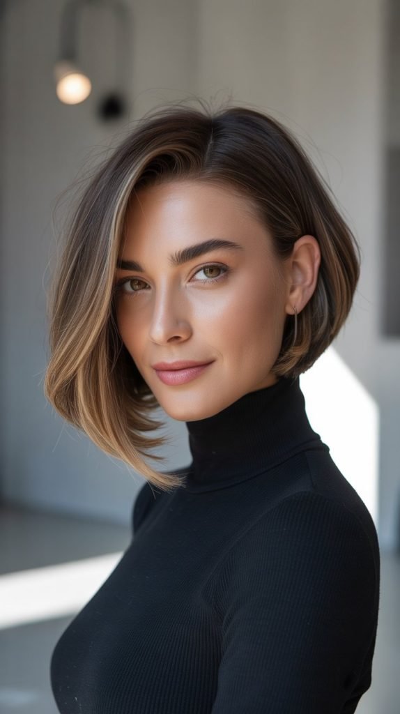 Asymmetrical Bob: Contemporary Edge