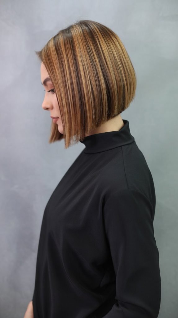 15. Highlights in A-Line Bob