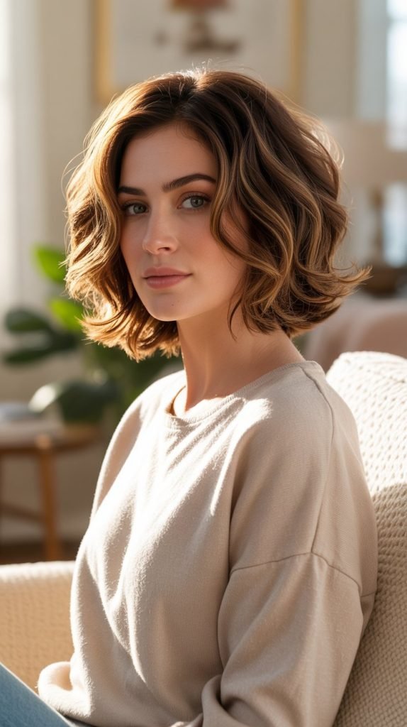Layered Bob with Face-Framing Pieces