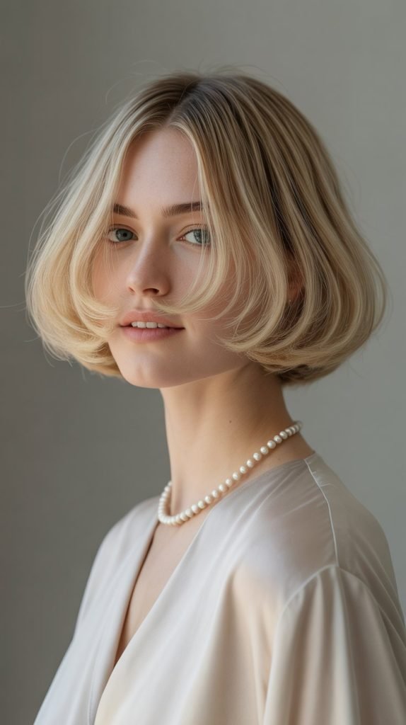 Feathered Bob with Wispy Ends