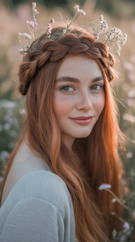 Dutch Braid Crown