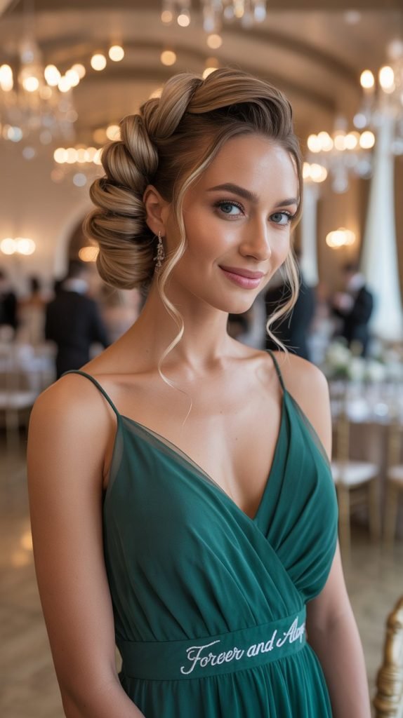 Graduated Twist Updo