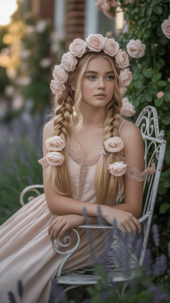 Romantic Rose Braid