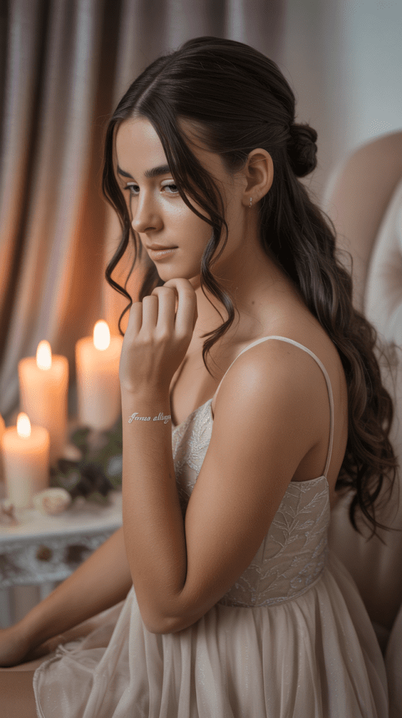 Romantic Low Side Bun