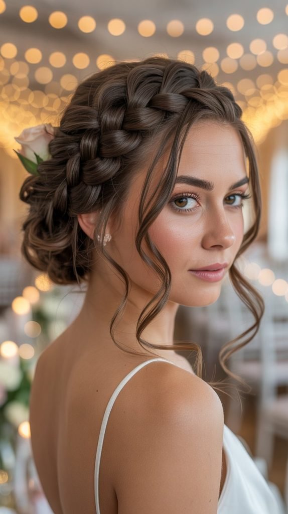  Waterfall Braid Updo