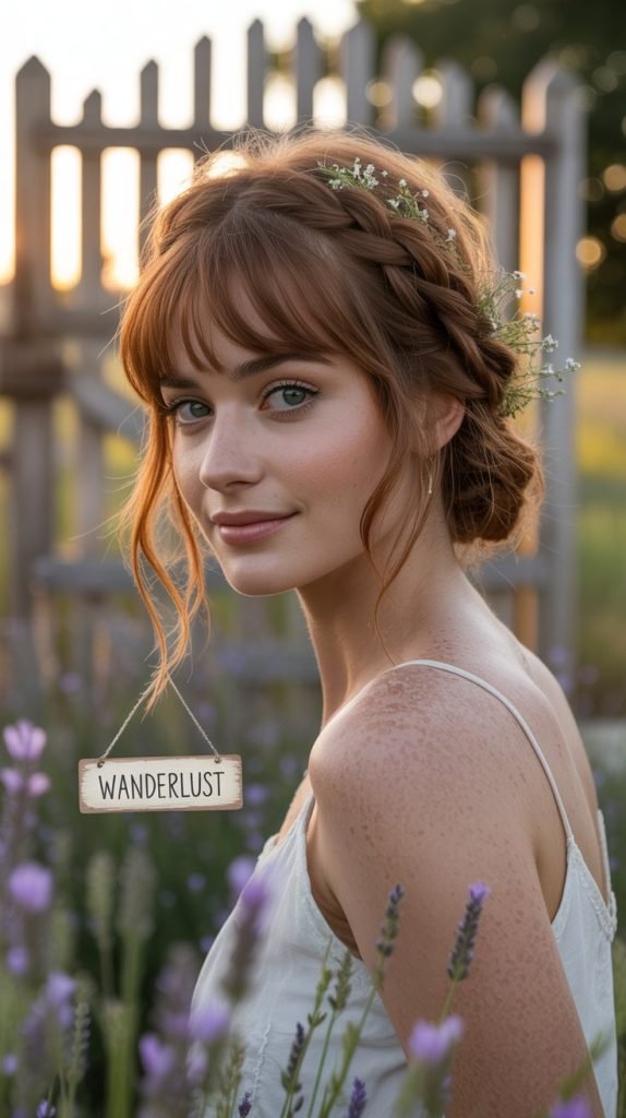 Fishtail French Braid Bob