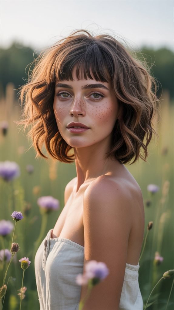 Choppy Fringe with Loose Coils